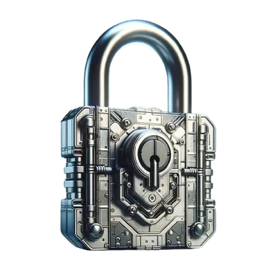 Ikona bezpieczeństwa - kłódka